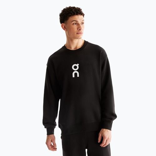 Herren On Club Crew Sweatshirt schwarz