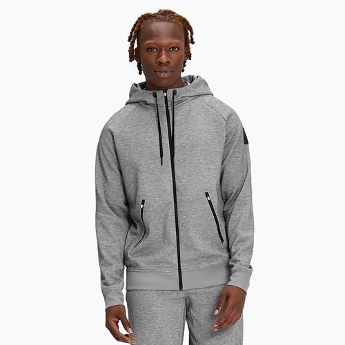 Hoodie Herren On Zipped Hoodie grey