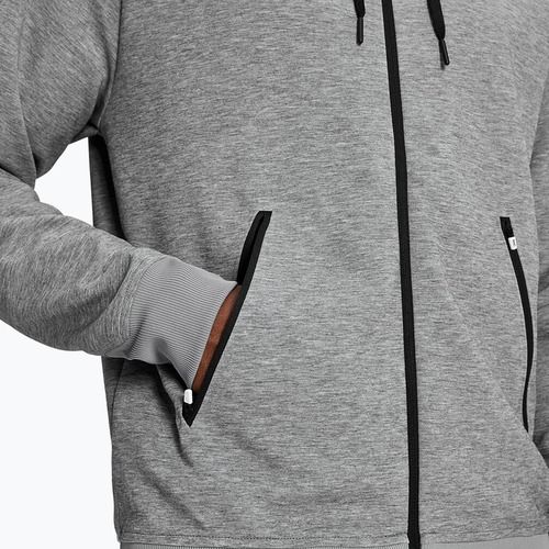 Hoodie Herren On Zipped Hoodie grey