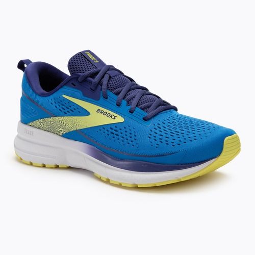 Brooks Trace 3 Herren Laufschuhe electic blau/navy/leomn