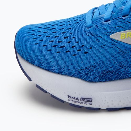 Herren Laufschuhe Brooks Ghost 16 electric blue/navy/lemon