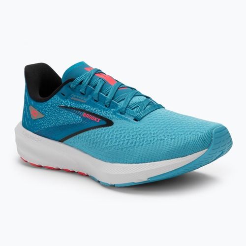 Brooks Launch 10 Damen Laufschuhe Crystal Seas/Blue Jay/Schwarz