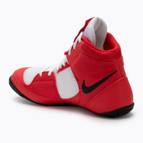 Nike Fury University Rot/Weiß/Schwarz Ringen Schuhe