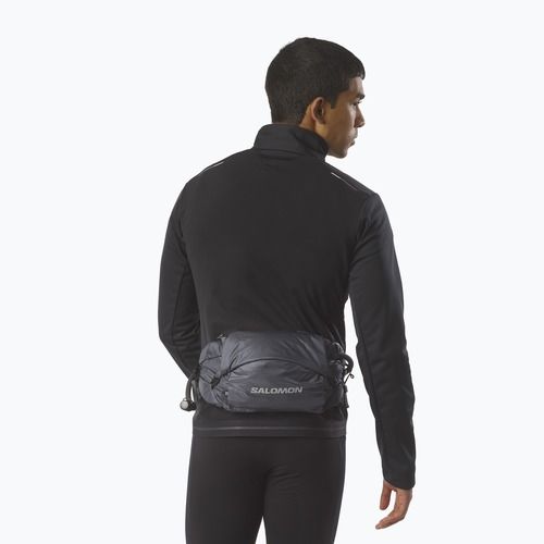 Salomon Cross Season Waist Laufgürtel + 1l Trinkrucksack Ebenholz/Schwarz