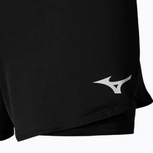 Damen Tennisshorts Mizuno Flex Short schwarz