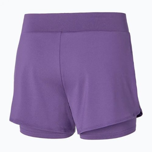 Damen Tennisshorts Mizuno Flex Short patrizisch lila