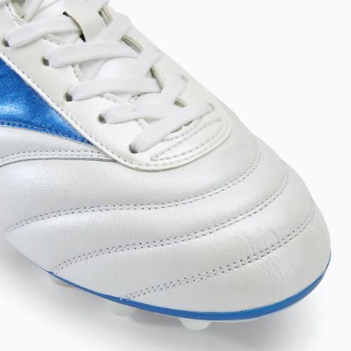 Mizuno Morelia II Elite Md weiß/laser blau/gold Herren Fußballschuhe