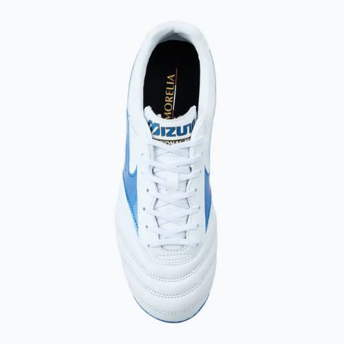 Herren Mizuno Morelia II Pro MD Fußballschuhe weiß/laser blau/gold