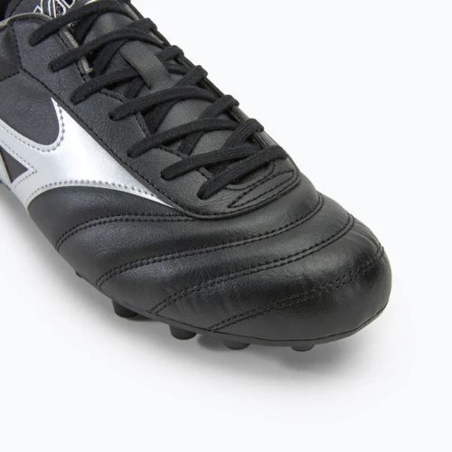 Mizuno Morelia II Club AG schwarz/Galaxysilber/dunkler Schatten Männer Fußballschuhe