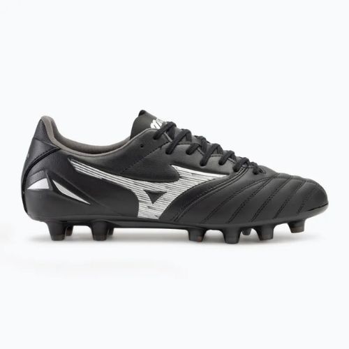 Herren Mizuno Morelia Neo IV Pro FG Fußballschuhe schwarz/galaxysilber