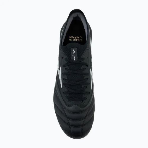 Herren Mizuno Morelia Neo IV β Japan FG Fußballschuhe schwarz/galaxysilber