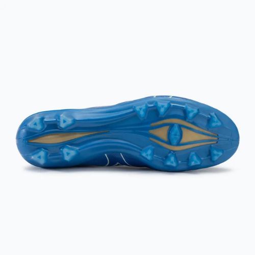 Herren Fußballschuhe Mizuno α Elite FG weiß/laser blau/gold