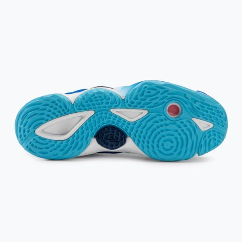 Herren Volleyball Schuhe Mizuno Wave Momentum 3 Mid mugen blau/weiß/estate blau