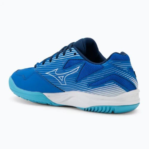 Mizuno Cyclone Speed 4 Volleyball Schuhe mugen blau/weiß/staatlich blau