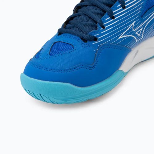 Mizuno Cyclone Speed 4 Volleyball Schuhe mugen blau/weiß/staatlich blau
