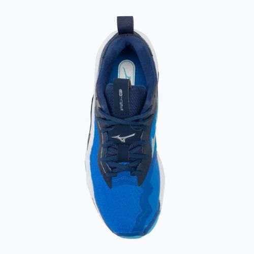 Herren-Handballschuhe Mizuno Wave Stealth Neo 2 mugen blau/weiß/estate blau