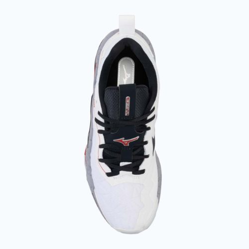 Herren-Handballschuhe Mizuno Wave Stealth Neo 2 weiß/salsa/schwarz