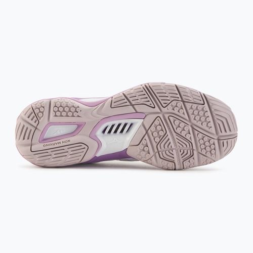 Damen-Handballschuhe Mizuno Wave Phantom 3 weiß/violett/quince