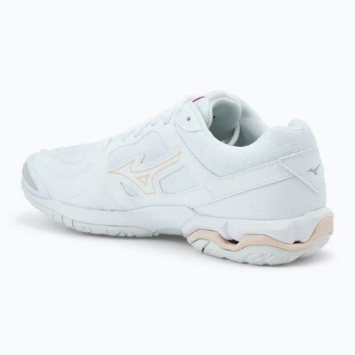 Damen Handballschuhe Mizuno Wave Phantom 3 weiß/aleutian/cloud pink