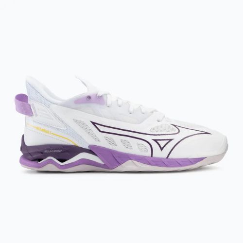 Frauen-Handballschuhe Mizuno Wave Mirage 5 weiß/violett/quince