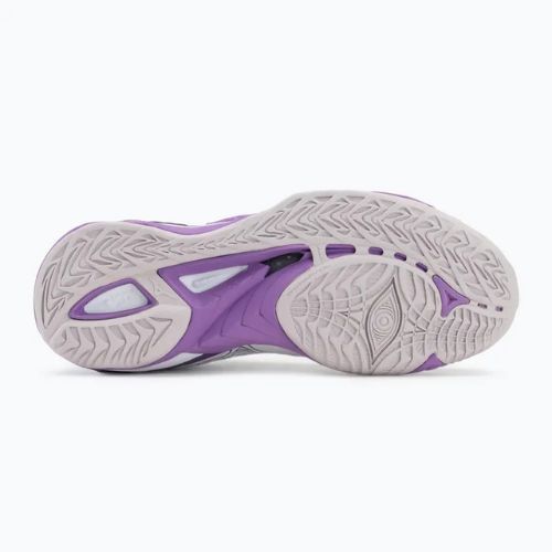 Frauen-Handballschuhe Mizuno Wave Mirage 5 weiß/violett/quince