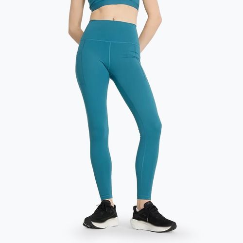 Damen Leggings New Balance Sleek Pocket High Rise Terrarium