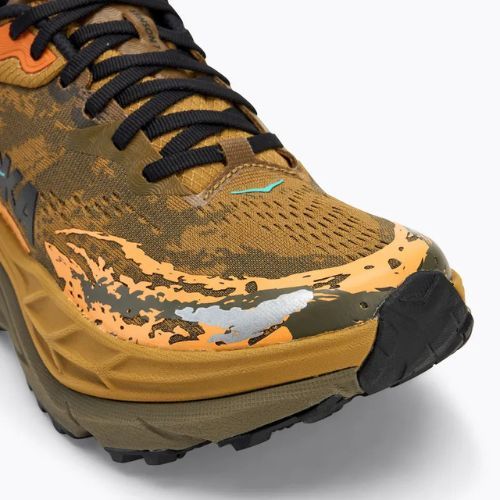 Laufschuhe Herren HOKA Stinson 7 honey/antique olive