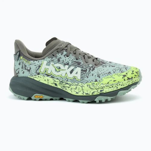 Laufschuhe Herren Hoka Speedgoat 6 GTX slate/aloe vera