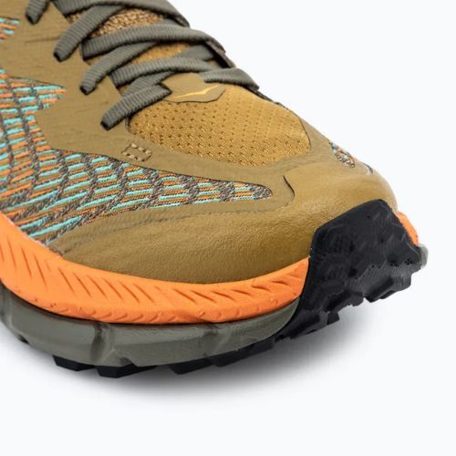 HOKA Mafate Speed 4 antik oliv/kürbis Herren Laufschuhe