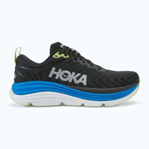 Herren Laufschuhe HOKA Gaviota 5 schwarz/electric cobalt