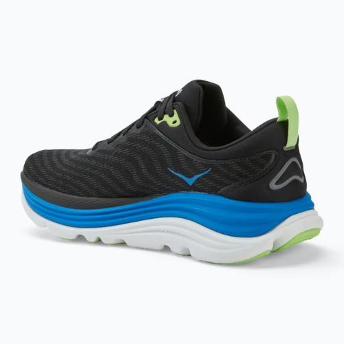 Herren Laufschuhe HOKA Gaviota 5 schwarz/electric cobalt