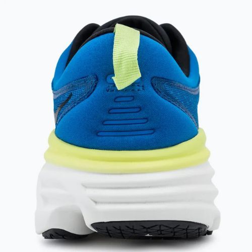 HOKA Bondi 8 electric cobalt/lettuce Herren Laufschuhe