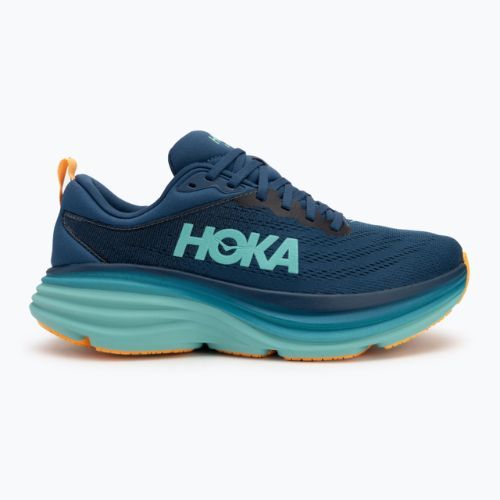 Herren HOKA Bondi 8 midnight/shoreline Laufschuhe