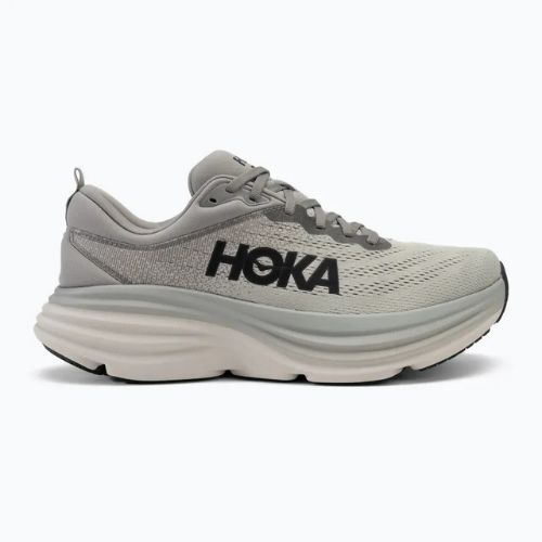 HOKA Bondi 8 sharkskin/harbor mist Herren Laufschuhe
