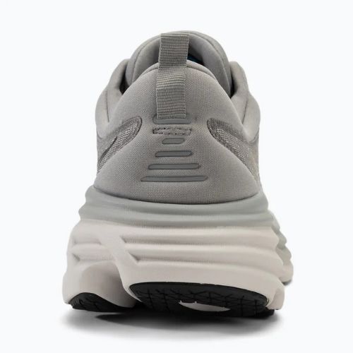 HOKA Bondi 8 sharkskin/harbor mist Herren Laufschuhe