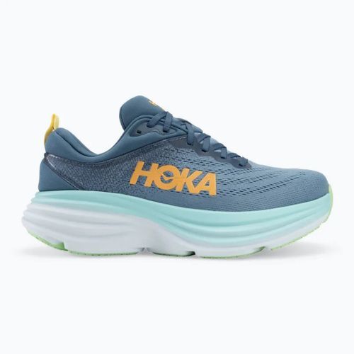 Herren Laufschuhe HOKA Bondi 8 Wide real teal/shadow