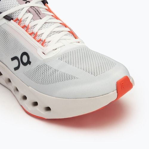 Damen On Cloudsurfer Next weiß/flame Laufschuhe