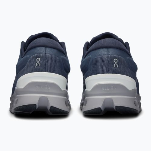 Herren On Cloudstratus 3 Metall/Gletscher Laufschuhe