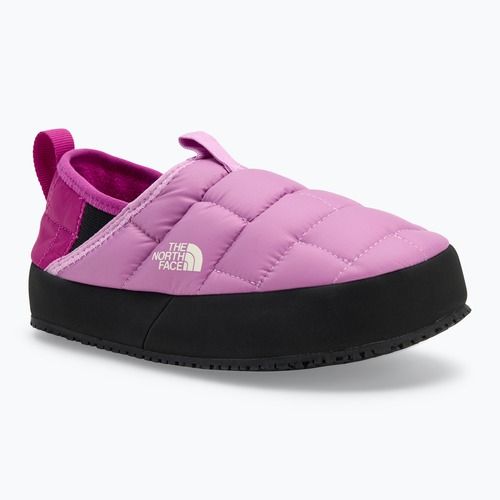 The North Face Jugend Thermoball Traktion Mule II dragonfruit / tief mulber Kinder Hausschuhe
