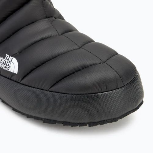 Herren Winter Hausschuhe The North Face Thermoball Traction Bootie schwarz / weiß