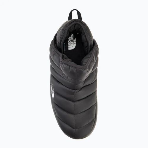 Herren Winter Hausschuhe The North Face Thermoball Traction Bootie schwarz / weiß