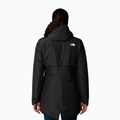Winterjacke Damen The North Face Hikesteller Insulated Parka black/black/npf