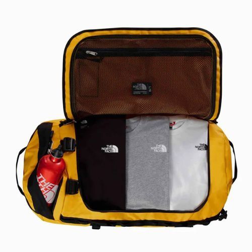 The North Face Base Camp Duffel L 95 l Gipfel gold/schwarz/npf Reisetasche