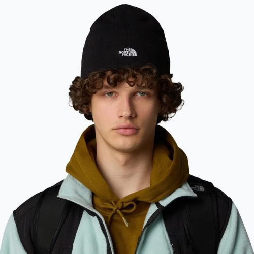Herren-Trekkingmütze The North Face Norm Beanie schwarz