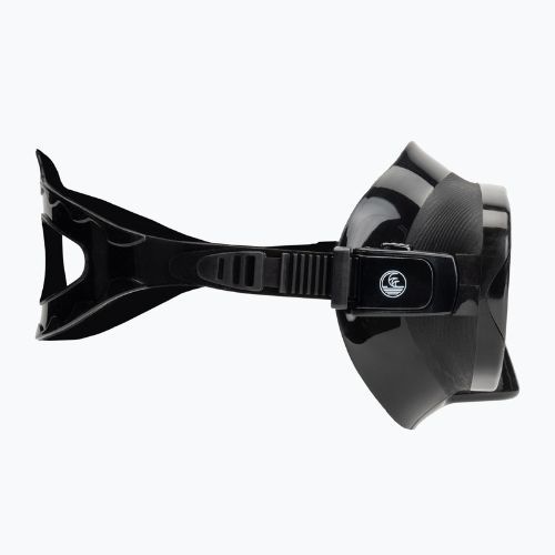 AQUASTIC Cove Schnorchelset Maske + Schnorchel schwarz