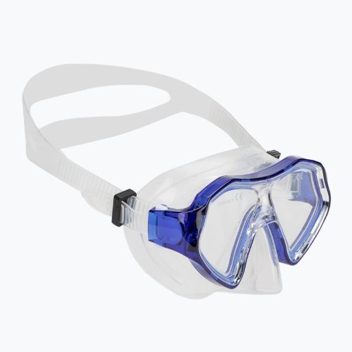AQUASTIC Shelly Kinderschnorchelset Maske + Schnorchel dunkelblau