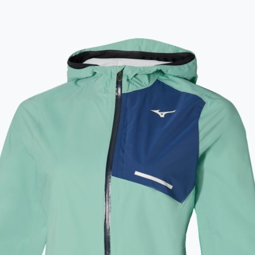 Damen Laufjacke Mizuno Waterproof 20K ER staubig jade