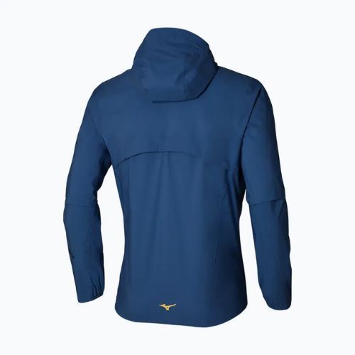 Herren Mizuno Waterproof 20K ER estate blau Laufjacke