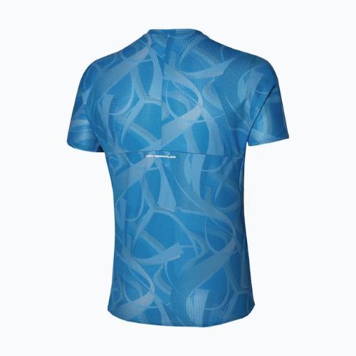 Herren Mizuno Paris Dryaeroflow Tee parisian blau