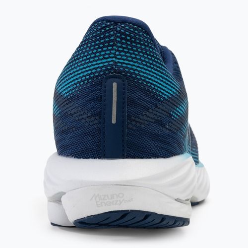 Herren Laufschuhe Mizuno Wave Rider 28 Kombi Blau/Weiß/Flussblau